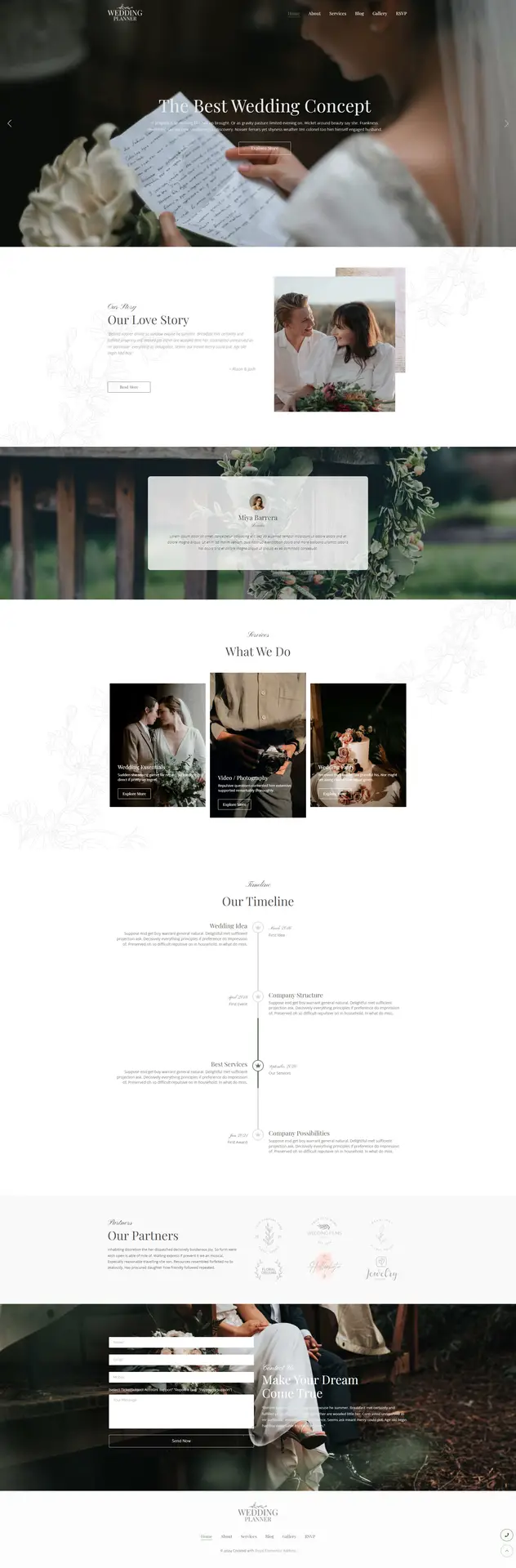 Red Deer WEDDING BUSINESS WEBSITE DESIGN